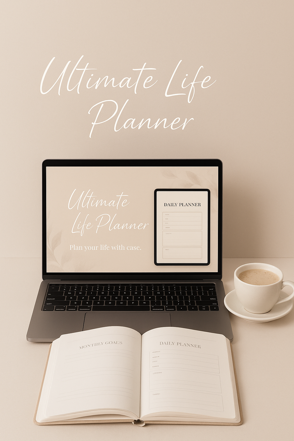 Ultimate Life Planner — Notion Template pentru o viață organizată și echilibrată