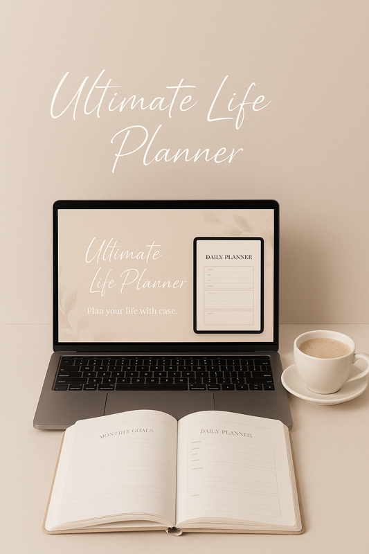 Ultimate Life Planner — Notion Template pentru o viață organizată și echilibrată